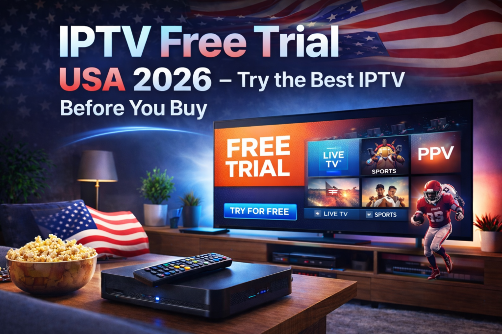 IPTV Free Trial USA 2026 – Try the Best IPTV Before You Buy
