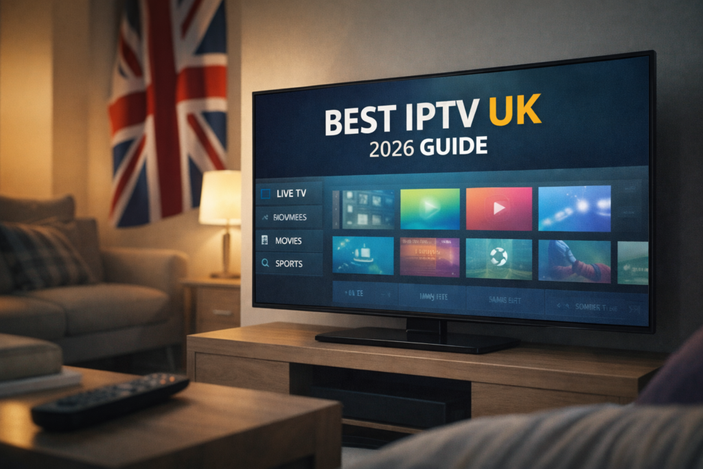 IPTV UK setup and subscription guide for users in the United Kingdom
